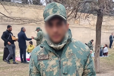 Hərbçimiz Ermənistanda həbs edildi