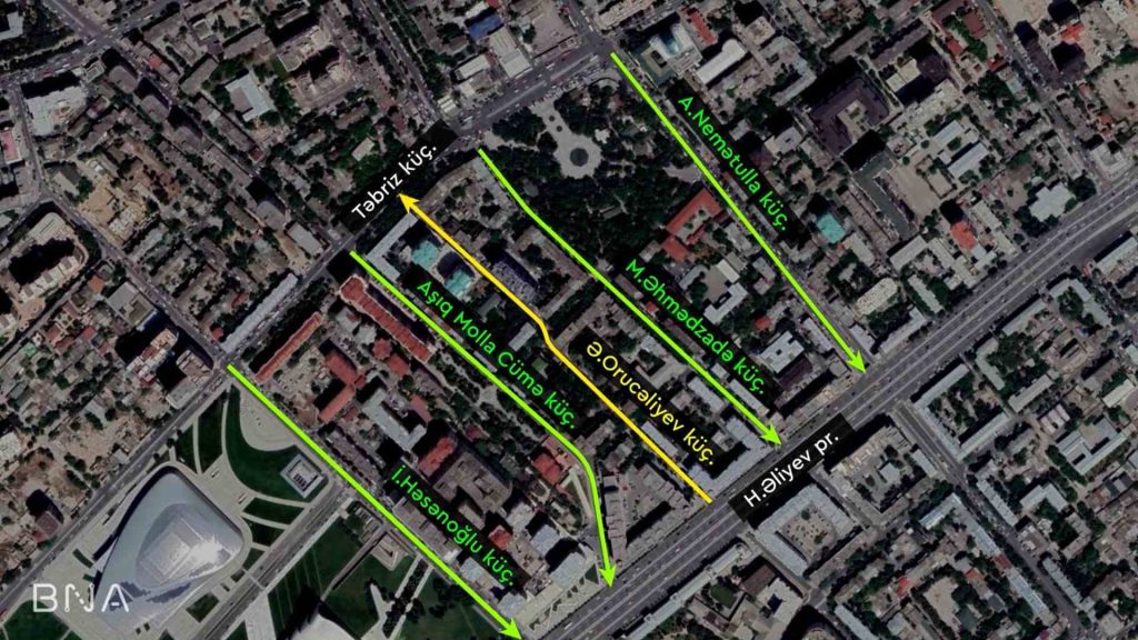 Foto Bakı Nəqliyyat Agentliyinin rəsmi Youtube kanalı