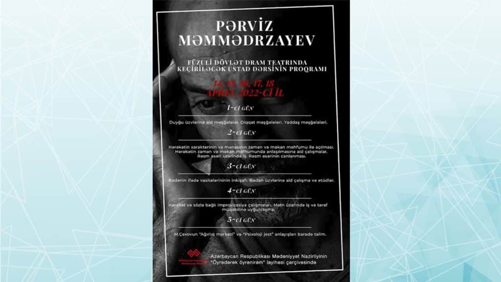 Foto Mədəniyyət Nazirliyinin rəsmi saytı