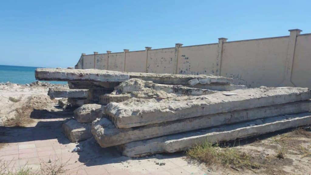 daha bir obyekt sökülür