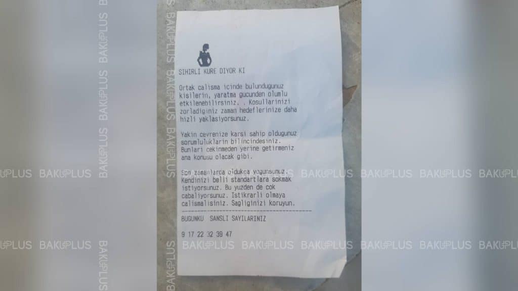 Metronun "Gənclik" stansiyasında falçı