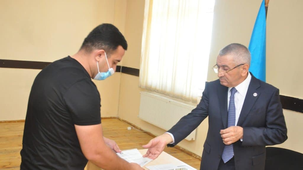 Maştağa qəsəbəsində sakinlərlə görüş keçirilib