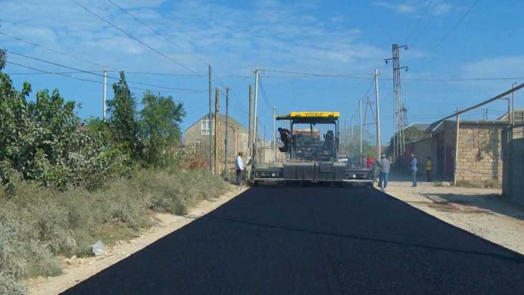Xanlar yaşayış massivi, 1-ci keçid ünvanında yenidənqurma işləri aparılır