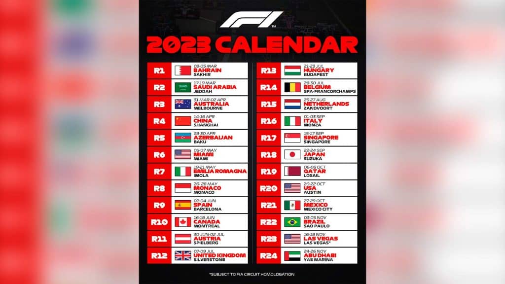Formula 1” yarışının tarixi açıqlanıb