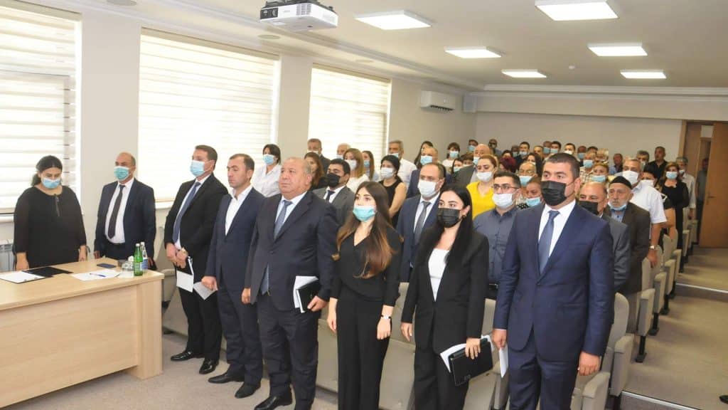 sakinlərlə səyyar görüşlər keçirilib