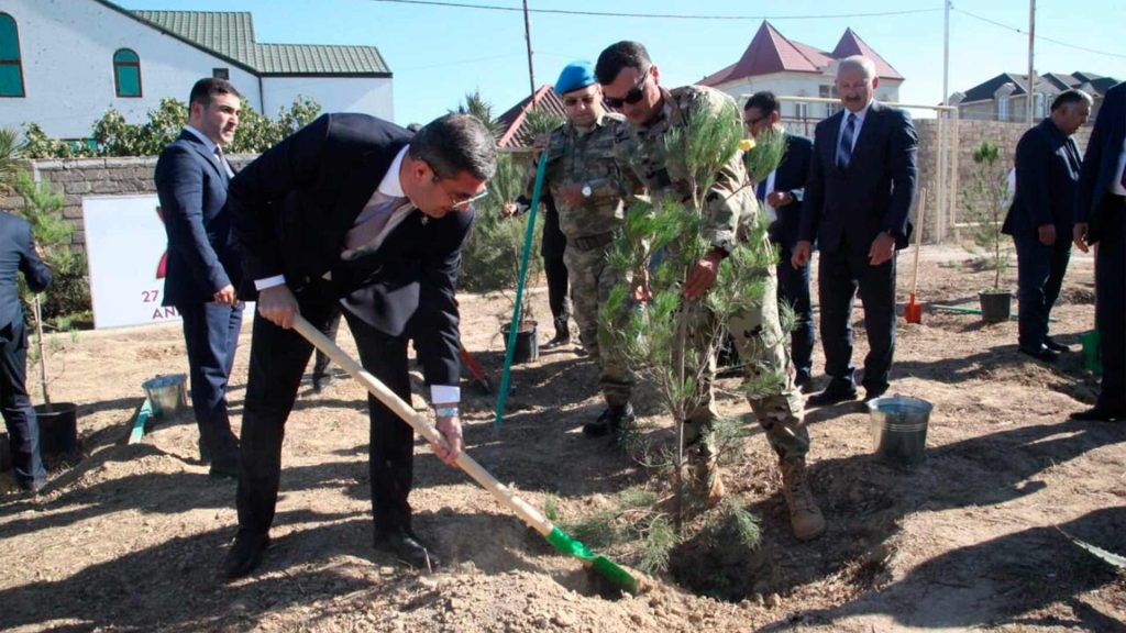 Ağacəkmə aksiyası keçirilib