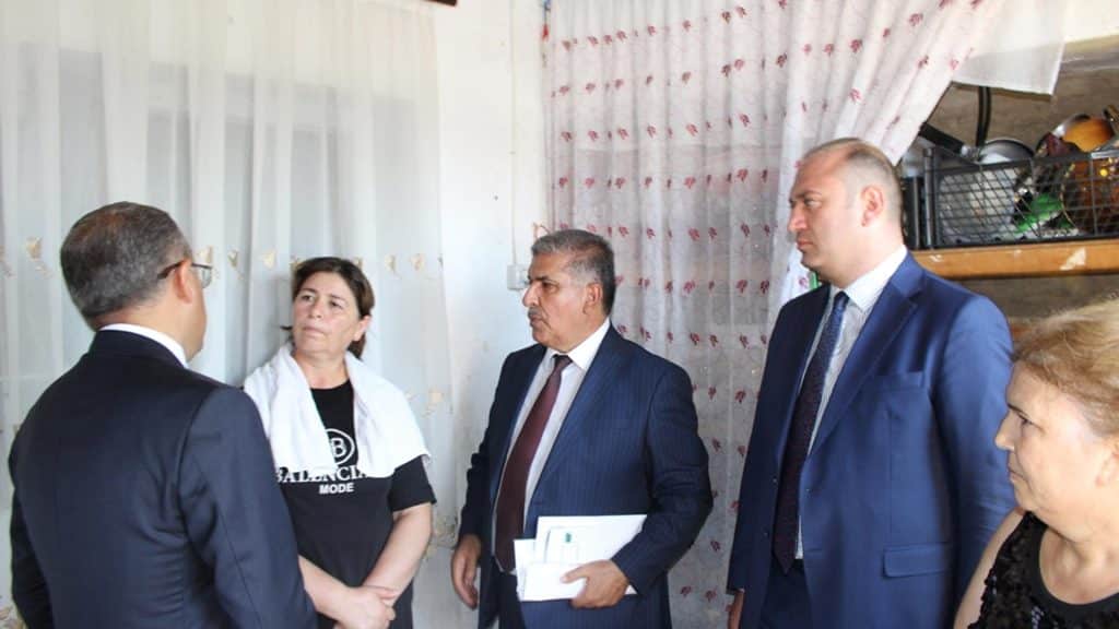 Şəhid Elşən Nəsirovun ailəsi icra başçısı tərəfindən ziyarət edilib