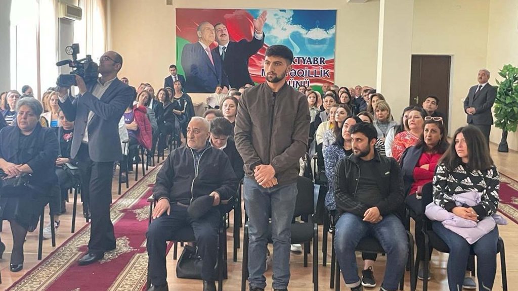Nəsimi rayonunda sakinlərlə növbəti görüş keçirilib