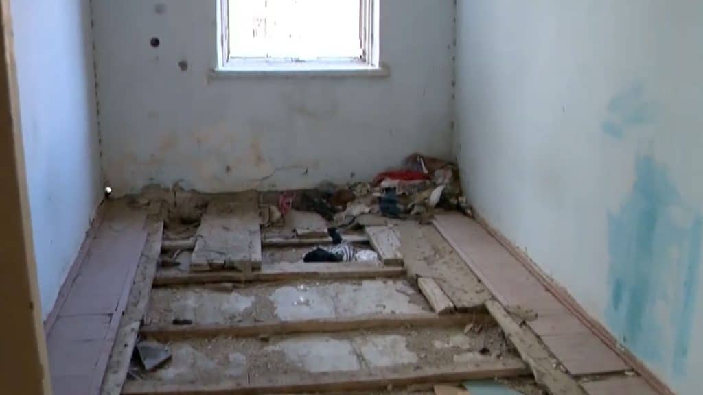 Lökbatan qəsəbəsində keçmiş sanatoriyanın binası narkomanların məskəninə çevrilib