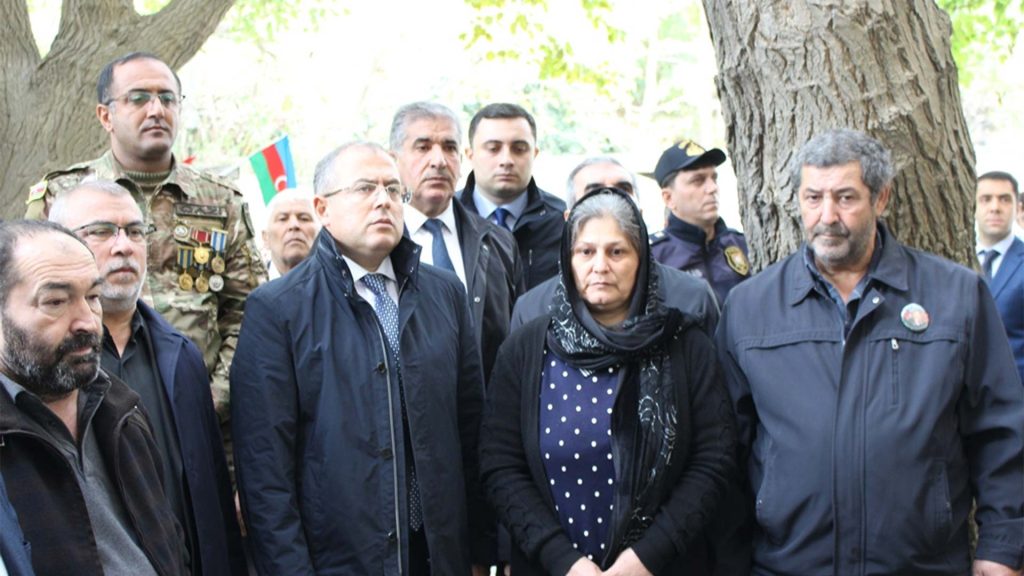 Səbail RİH-nin başçısı şəhid ailəsini ziyarət edib
