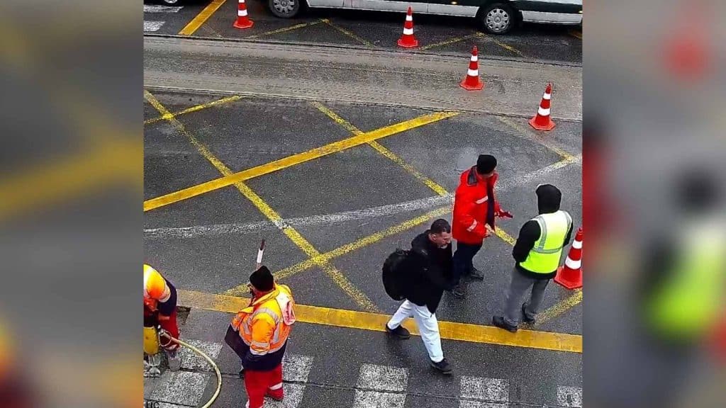 Bakının mərkəzində küçələrin birində hərəkətə məhdudiyyət qoyulub