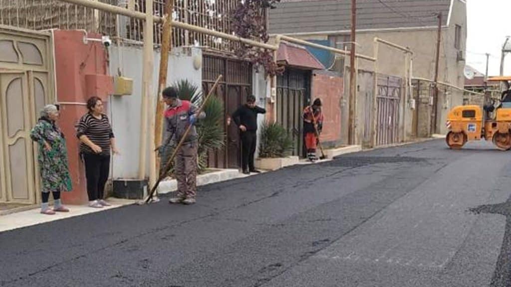 Zığda daha bir küçə təmir olunub