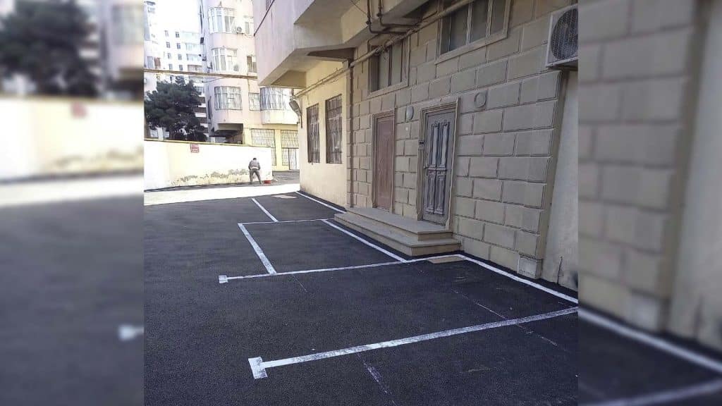 Nəsimi rayonunda məhəllədaxili yollar təmir olunub