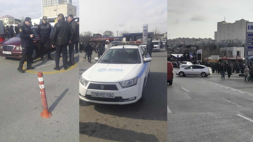 Bakıda qanunsuz sərnişindaşımaların qarşısı alınıb