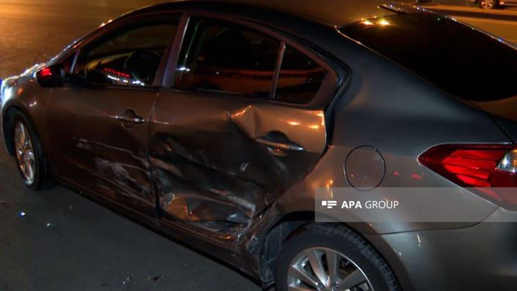 Xətai rayonunda zəncirvari qəza baş verib