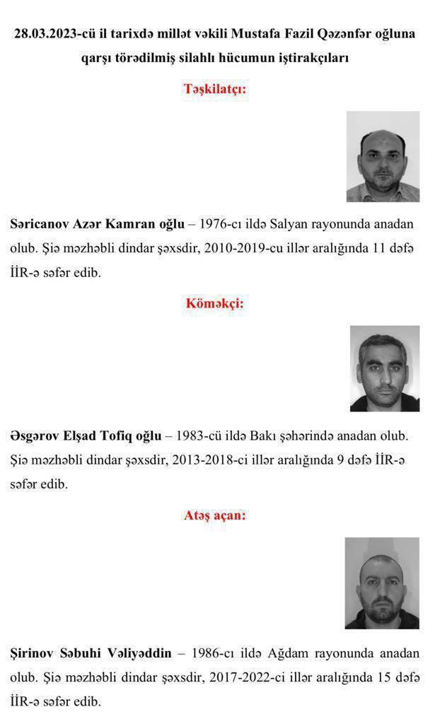 Fazil Mustafa güllələnib