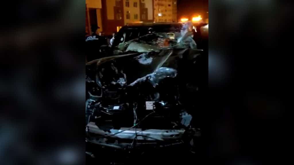 Yasamalda “Land Cruiser” aşaraq 8 avtomobilə ziyan vurub