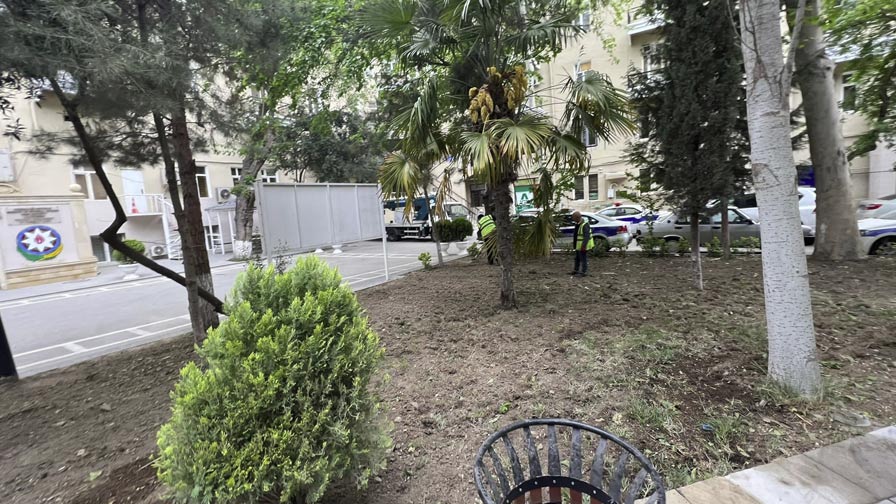 Nəsimi rayonunda daha bir küçə əsaslı təmir olunur