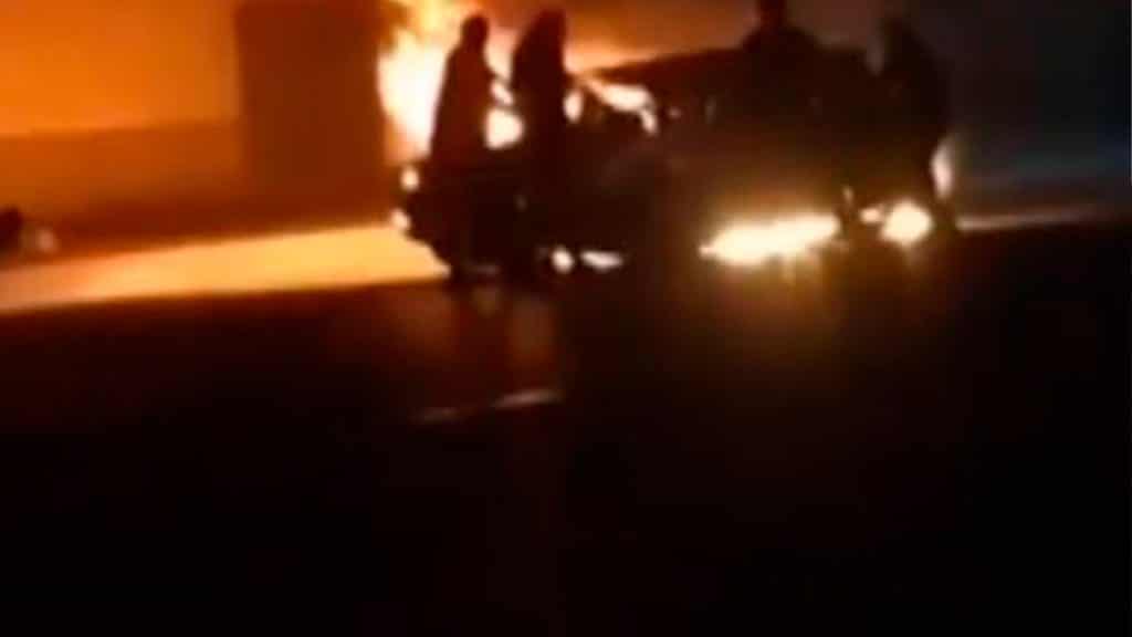 iki nəfər yanaraq ölüb