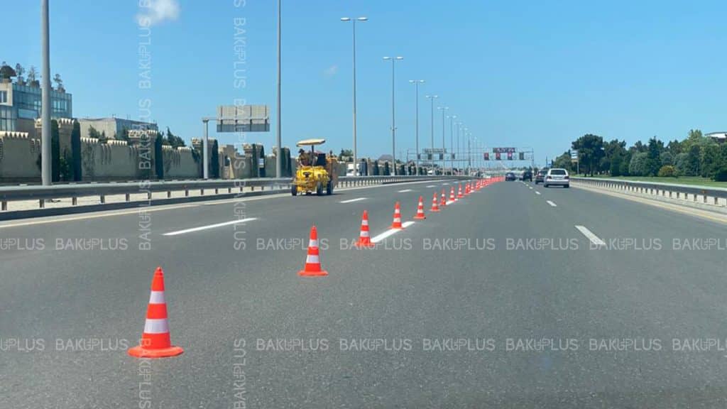 Zuğulba yolunda hərəkət qismən məhdudlaşdırılıb