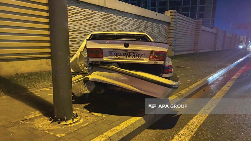 Ziya Bünyadov prospektində qəza baş verib