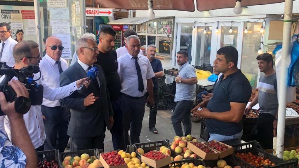 Xəzərdə qanunsuz küçə ticarətinə qarşı yoxlamalar aparılıb