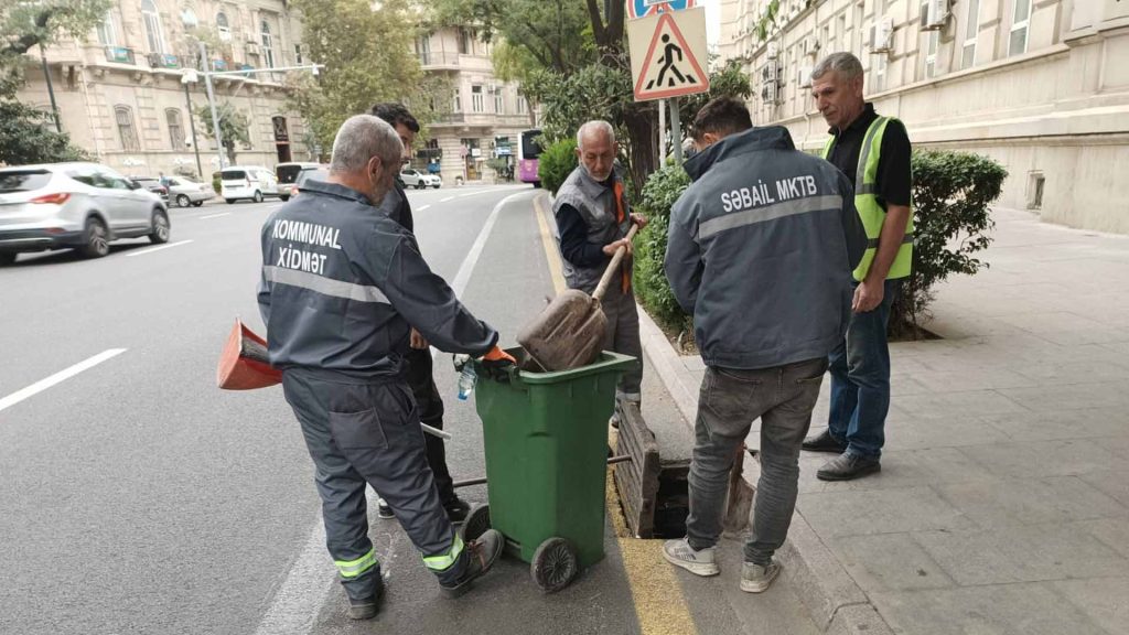 Səbaildə növbəti təmizlik işləri görülüb