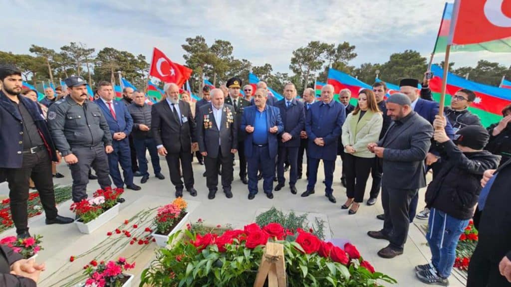 Suraxanıda antiterror əməliyyatında şəhid olanların əziz xatirəsi anılıb