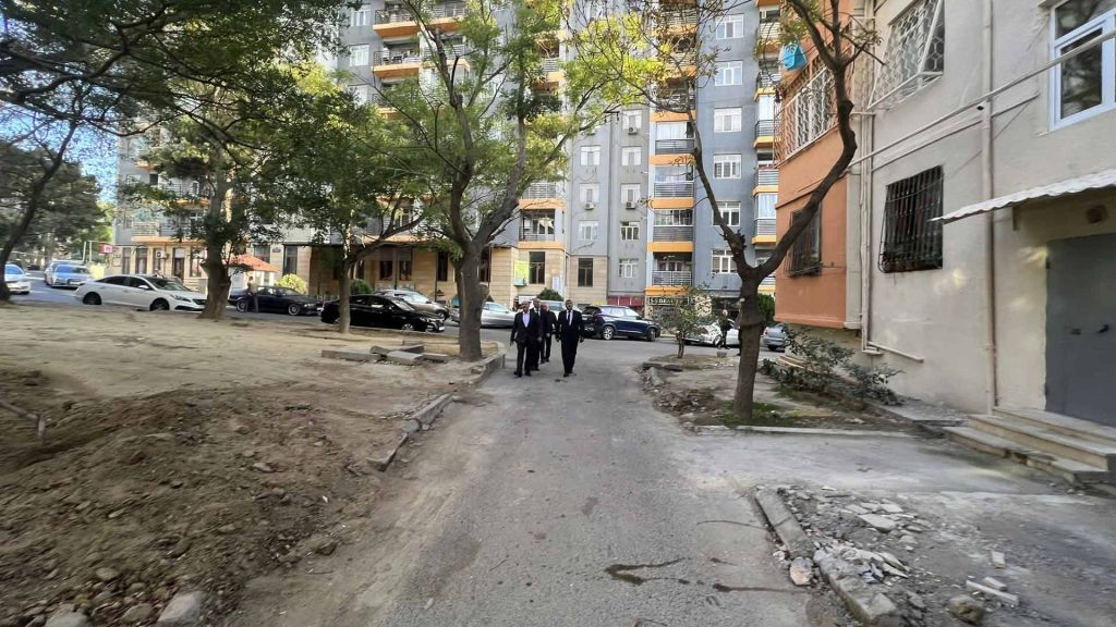 Nəsimidə növbəti küçənin abadlaşdırılması davam edir