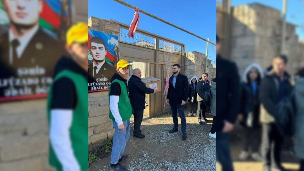 Bayram ərəfəsində şəhid ailələri və qaziləri ziyarət olunub