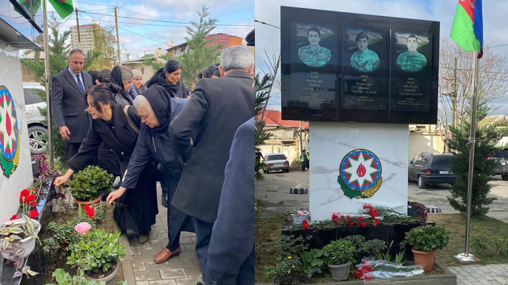 Xətaidə şəhidin adına küçə açılıb