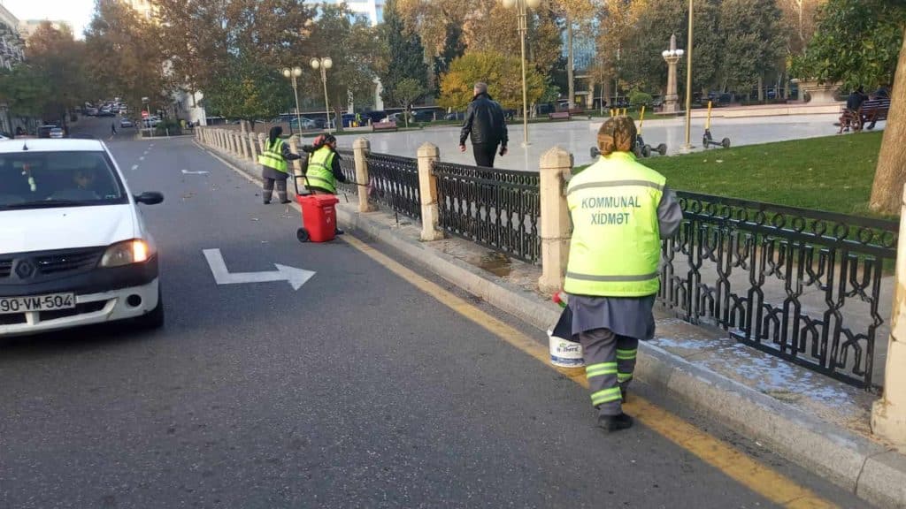 Paytaxtın iki rayonunda təmizlik-abadlıq işləri aparılıb
