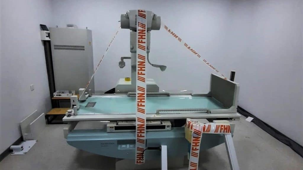 Xəzər rayonunda reabilitasiya mərkəzində rentgen kabineti bağlanıb