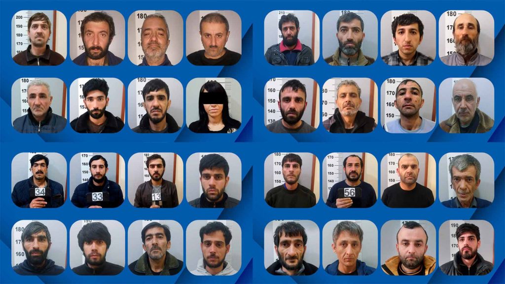 Xəzərdə 35 nəfər narkotacir saxlanılıb