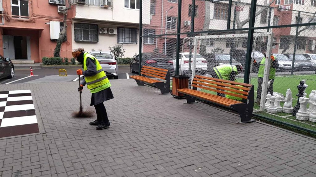 Nəsimi rayonunda növbəti təmizlik-abadlıq işləri keçirilib