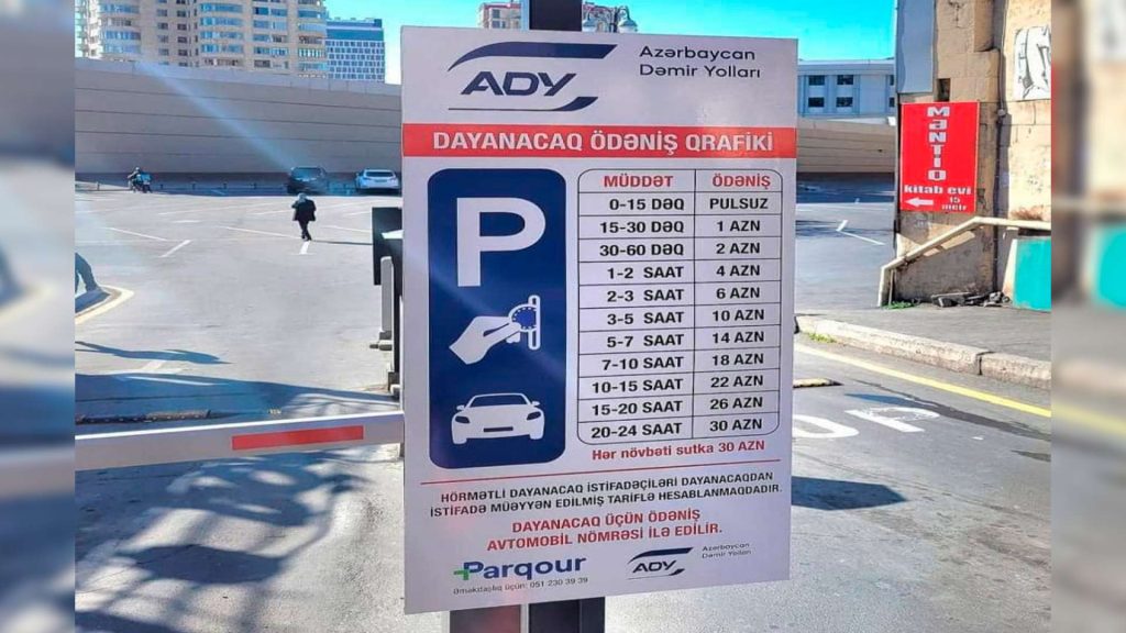 Qış parkının altındakı dayanacağın qiymətləri artıb