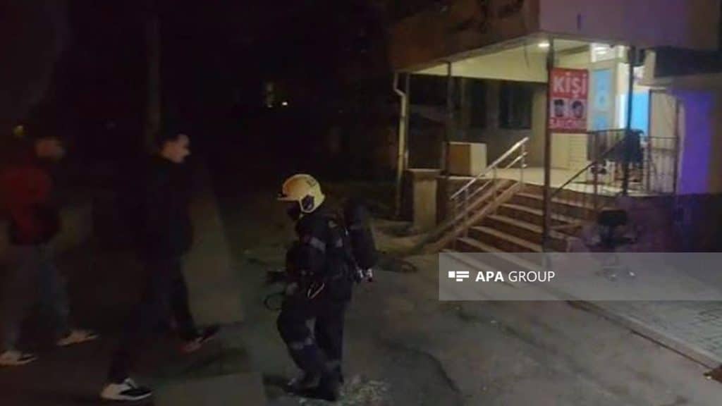 Nəsimi: Mir Cəlal küçəsində mənzil yanıb