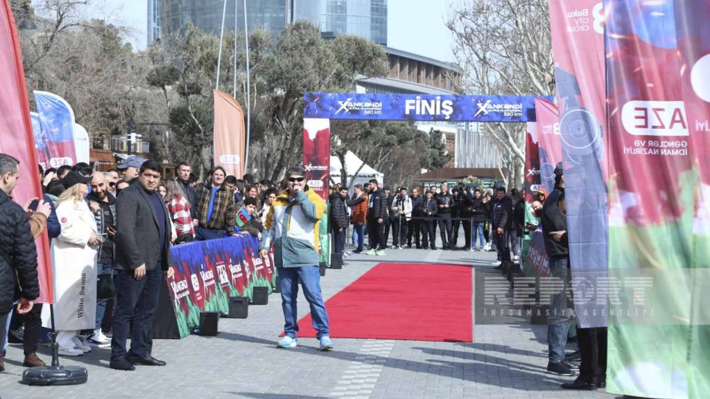 Xankəndidən Bakıya 380 km məsafəlik marafon yekunlaşıb
