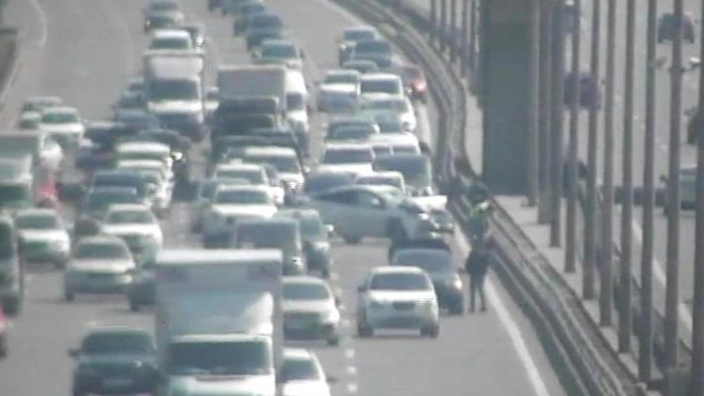 Bakının 2 prospektində yol qəzası baş verib