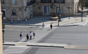 Xocalı prospektində avtomobillərin hərəkət sxemi dəyişdirilib