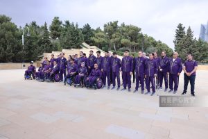 Azərbaycan paralimpiyaçıları Fəxri xiyabanı və Şəhidlər xiyabanını ziyarət ediblər