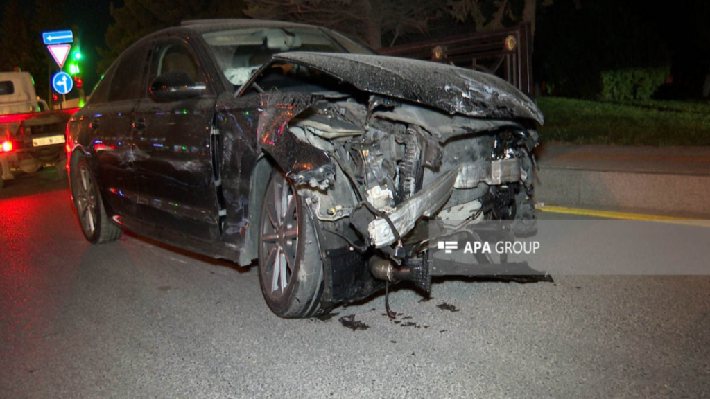 Bakıda zəncirvari qəza baş verib