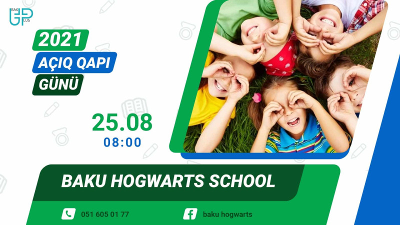 Baku Hogwarts təhsil mərkəzi “açıq qapı günü” elan edir