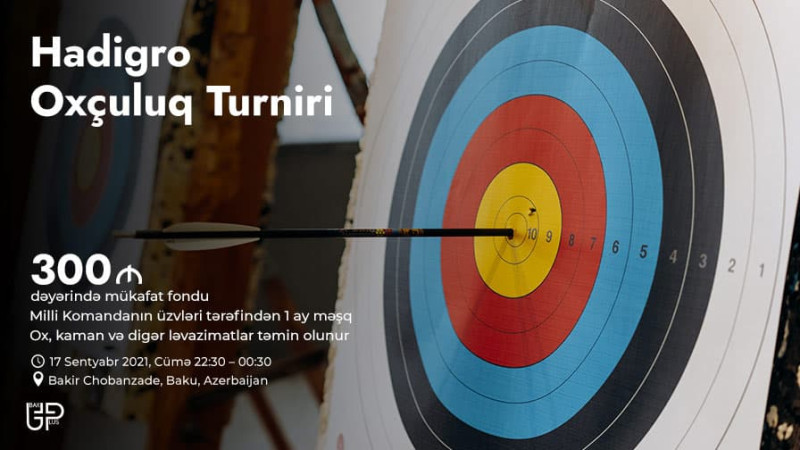 Bakıda həvəskarlardan ibarət Oxçuluq turniri keçiriləcək