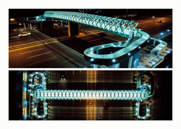 Xəzər: magistral yolların birində yerüstü piyada keçidi tikiləcək