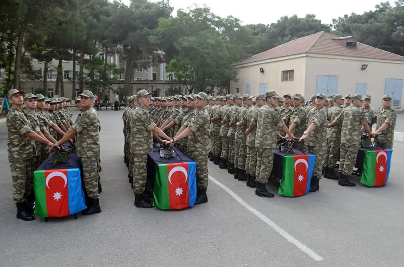 Hərbi tibb fakültəsinin kursantlarının andiçmə mərasimi keçirlib