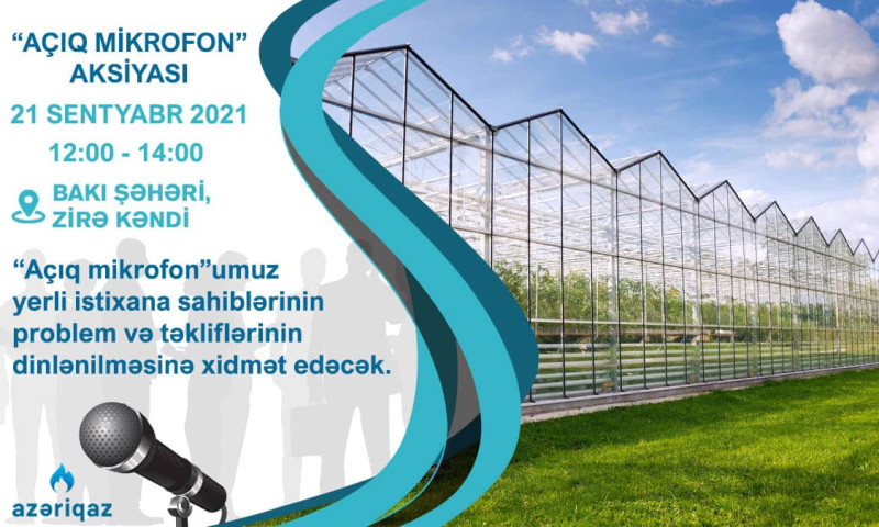 Bakı: Azəriqaz növbəti səyyar qəbul otağı təşkil edir