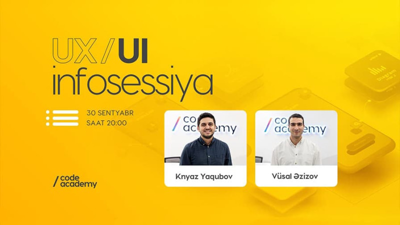 Bakıda UX/UI Dizayn barədə məlumat xarakterli tədbir keçiriləcək