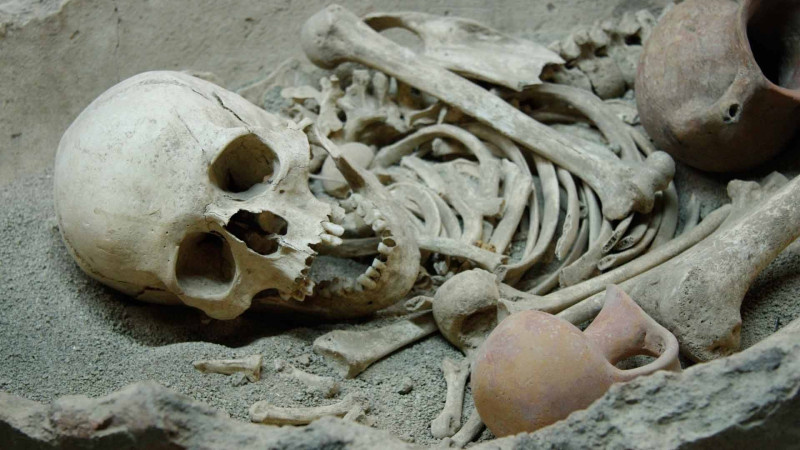 Bakıda Qanlıgöl ərazisində insan qalıqları tapılıb