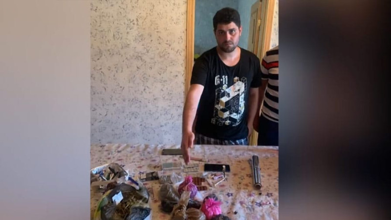 Bakının Xəzər rayonunda narkotik satan şəxs saxlanıb